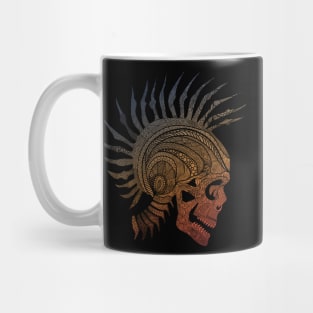 Punk Ornate Skull Mug